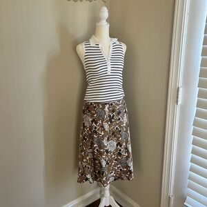 LOFT Sleeveless Polo Tank